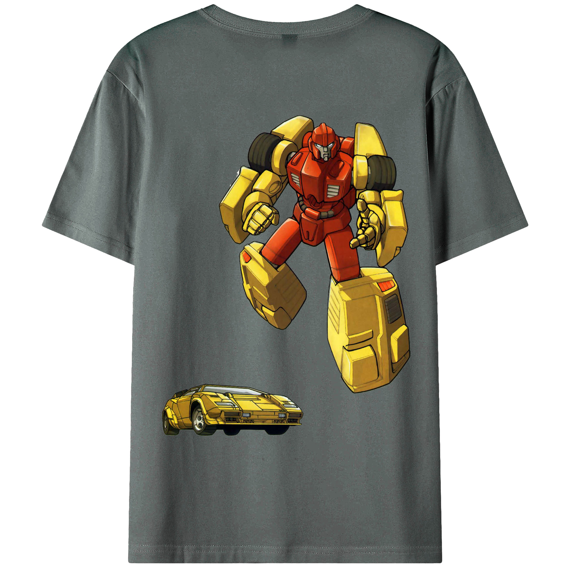 （画像用）  綿100％ メンズ半袖Tシャツ（バックプリント） 通気性